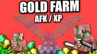 Minecraft PS4 - AFK XP / GOLD FARM - AUTOMATIC - Tutorial ( PE / PS3 / XBOX / WII U )