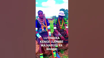 LUTINDIKA KENGE UJUMBE WA HARUSI YA WANDE OFFICIAL VIDEO 