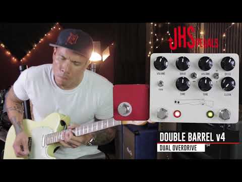 JHS Double Barrel V4 - overdrive/distortion pedal demo by RJ Ronquillo