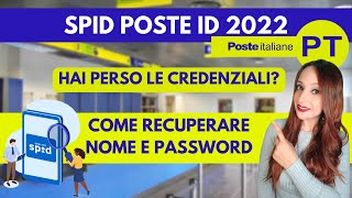 Come recuperare password SPID di Poste italiane