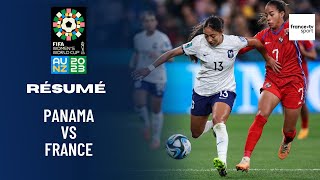 Coupe du monde 2023 (F) : le résumé de Panama vs France