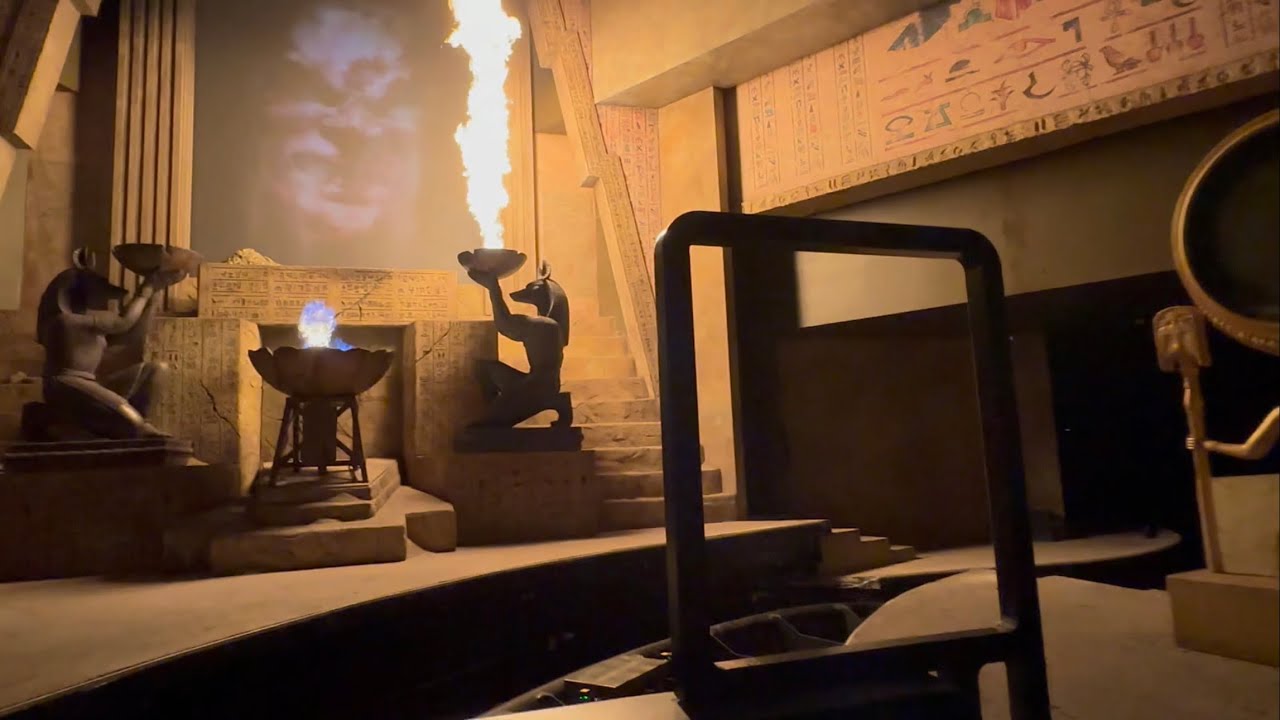 Revenge Of The Mummy - FULL Experience - Queue, Ride and Shop