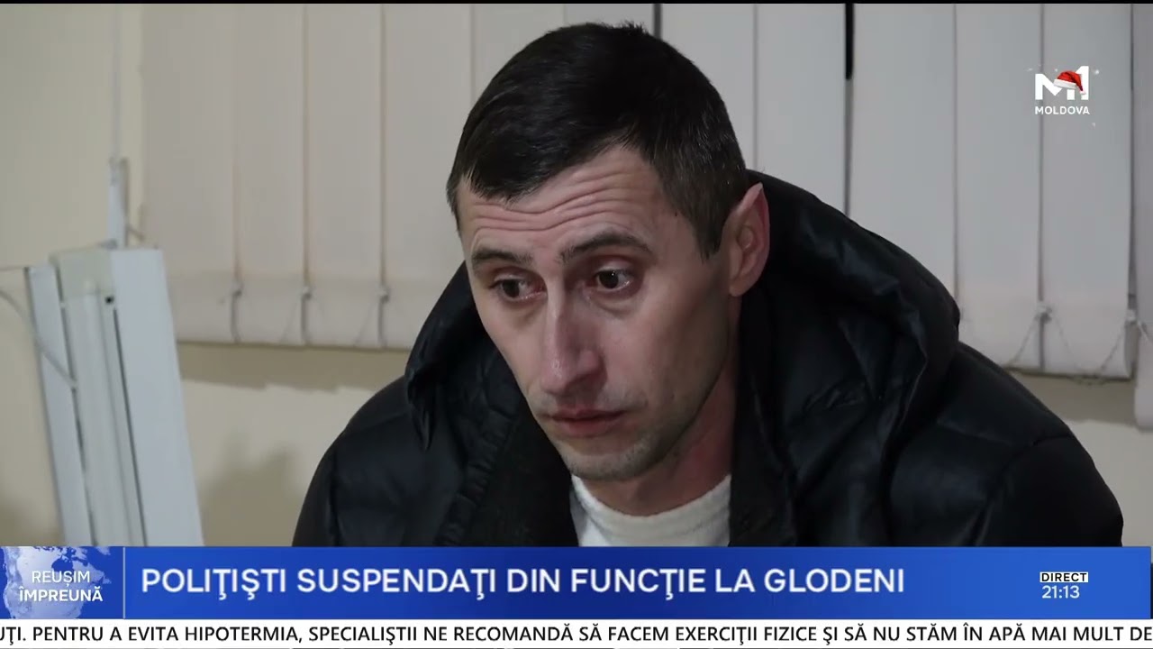 Polițistul prins băut la volan este șeful Serviciului Patrulare din Glodeni