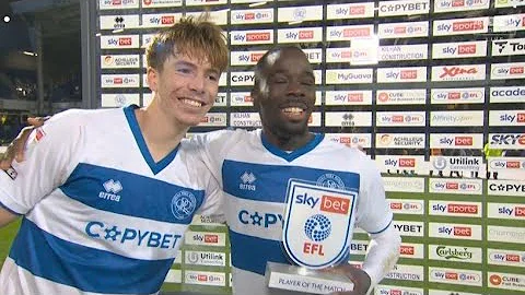 Kieran Morgan in Tears of Joy After 97th-Min Header Clinches QPR's 2-1 Birmingham | Post-Match 