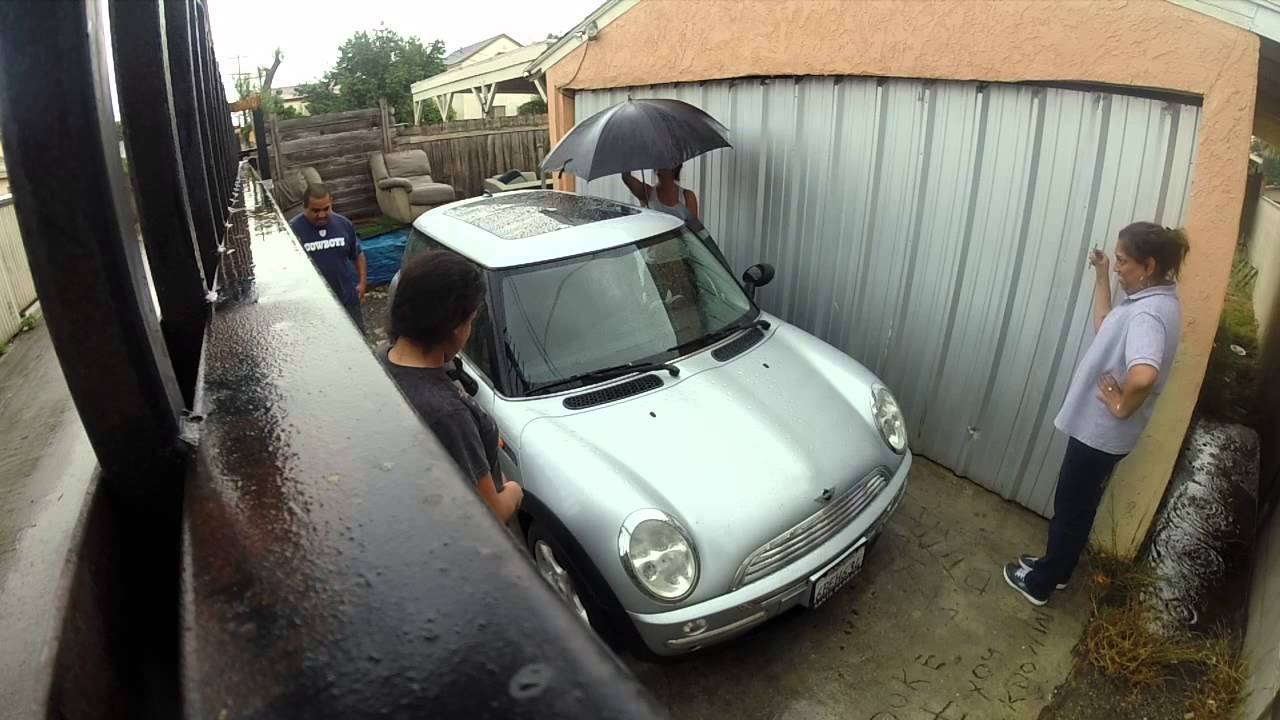 surprising my daughter with her first mini cooper - YouTube