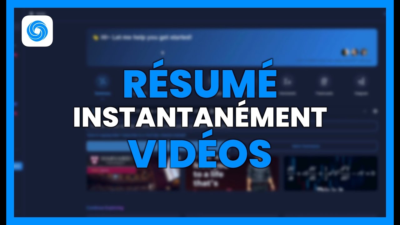 RÉSUMÉ INSTANTANÉMENT DES VIDÉOS YOUTUBE avec NOTEGPT AI - YouTube