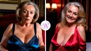 Choose Me | Natural Old Women Over 60 🌹 Attractively Dressed Сlassy  21