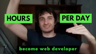How many hours a day should you spend learning code