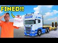 THE BIGGEST FINE OF MY DRIVING CAREER! | PT2 |  #truckertim