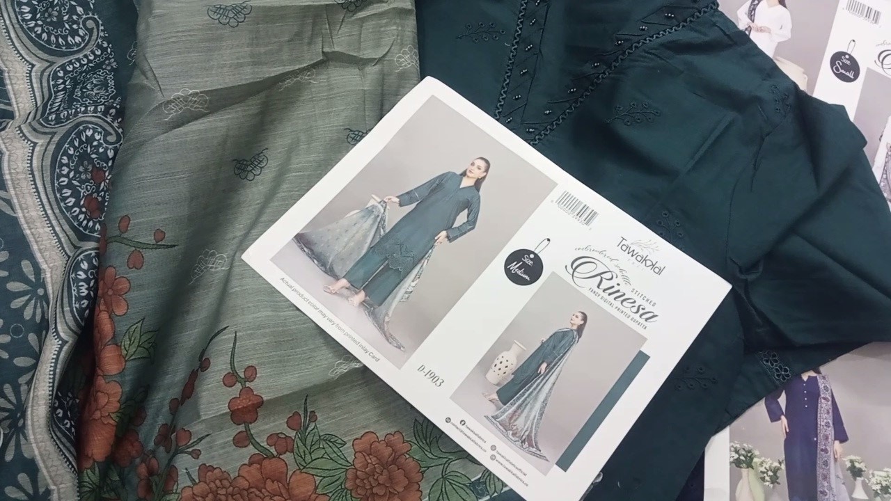 Premium Tawakkal Chikankari Lawn Stitched Festive EID 2026 Collection