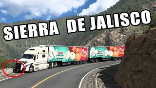 Camión de BIMBO Donitas DOBLE Trailer Volvo VNL 860 American Truck Simulator