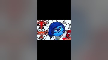 Inside Out 2 Coloring Pages
