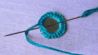 Hand Embroidery | Easy Mirror Work Embroidery - Mirror Work Stitch - 109