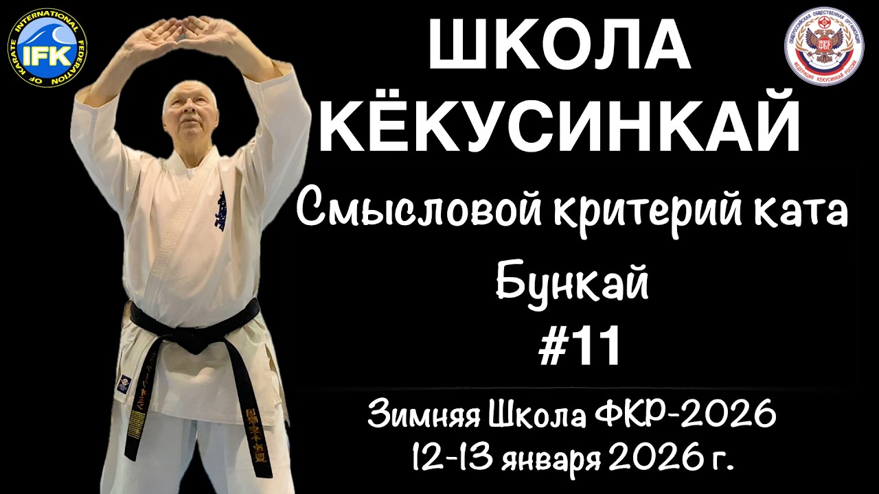 Кёкусинкай / Смысловой критерий ката / Бункай / Сихан Фомин В.П. (11)
