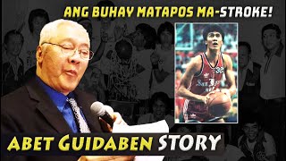 THE ABET GUIDABEN STORY | Ang BUHAY niya Matapos Dalawang Beses ma-Stroke | Crispa Redmanizers