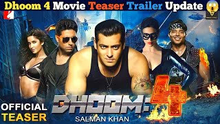 Dhoom 4 Movie Teaser Trailer Update | Dhoom 4 Official Trailer | Salman, Abhishek, Hrithik, Aamir