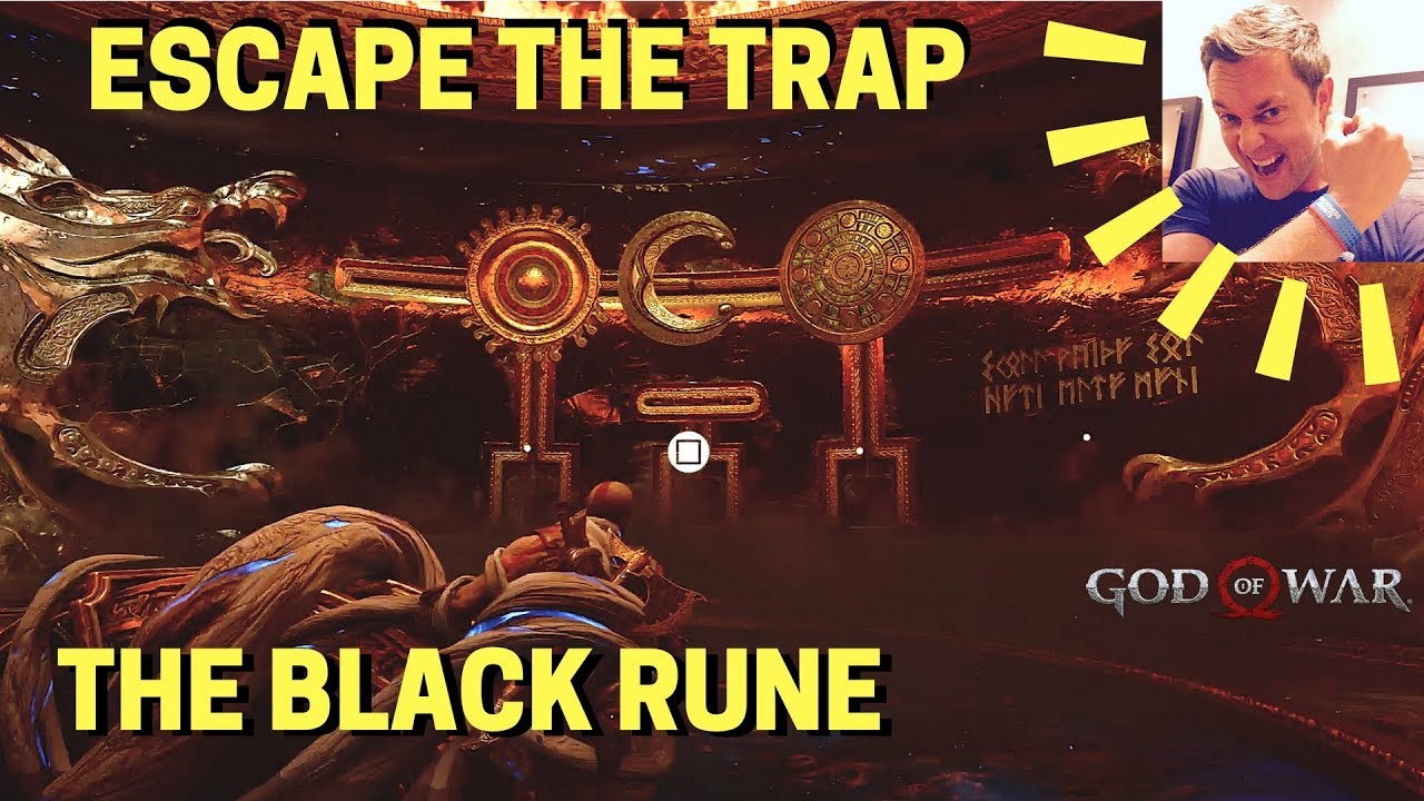 god of war black rune puzzle