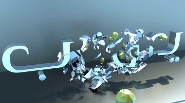 Cebas Thinking Particles destruction tests 2 - Thea Render