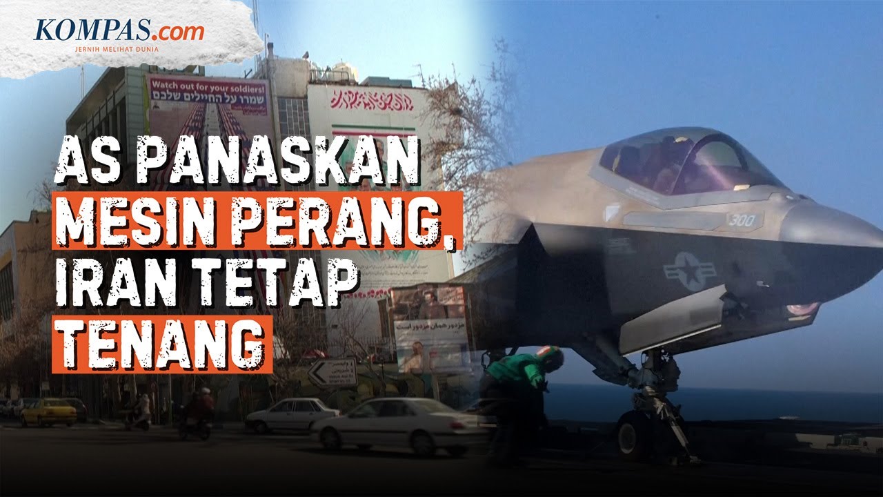 Situasi Jelang Negosiasi: Iran Kondusif, AS Panaskan Mesin Perang