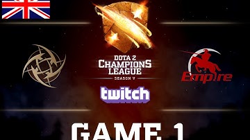 D2CL Season 5: NiP - Team Empire [ENG] Game 1, Part 2