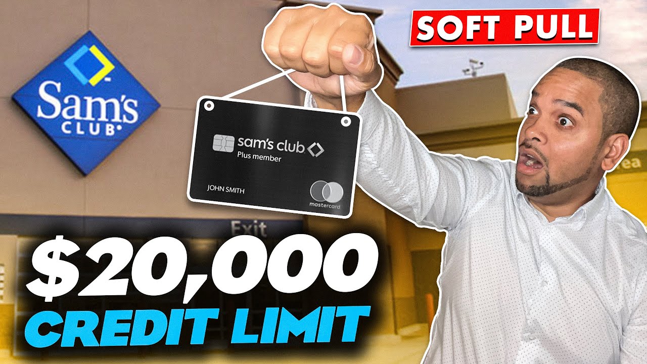 Sam's Club $20,000 Credit Card | pre-approval | soft pull - YouTube