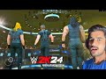 Finally play wwe 2k24 deluxe edition game 