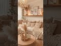 Soft Neutral Boho Interiors ✨#interiordesign #homedecor #shorts