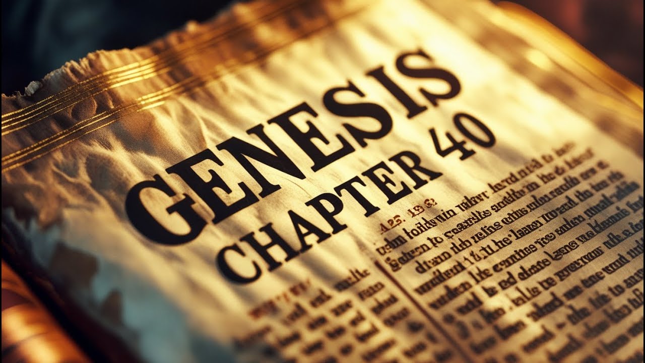 The First Book of Moses, Called Genesis, Chapter 40