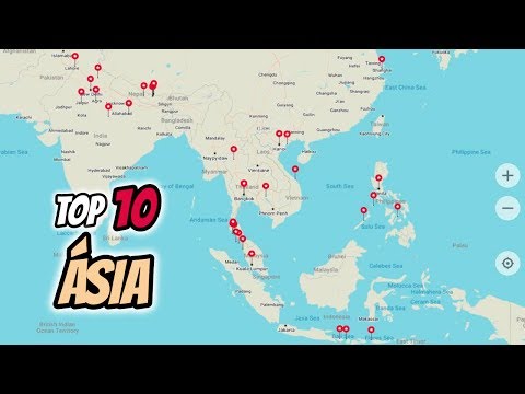Vídeo: Top 10 destinos turísticos na Ásia