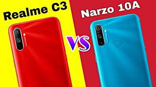 Realme Narzo 10A VS Realme C3  Best Mobile Phone For Pubg Mobile, Free Fire | Amit Technology