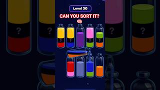 Magic Sort Game ✨ Relaxing Color Sorting #Shorts #magic #sorts #like #subscribe