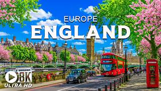 England 8K UHD | An Elegant Paradise – White Cliffs, Meadows & Royal Lands with Breathtaking Beauty