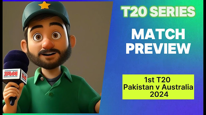 Australia v Pakistan | First T20I | T20I Series 2024-25 | Match Preview