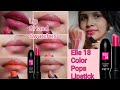 6Shade Without Makeup|Lip N Hand Swatches|Elle18 Colorpops Matte Lipstick & Lip Color|With Sunlight