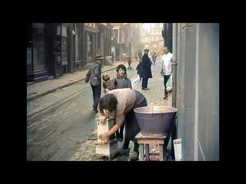 Amsterdam: De Jordaan wordt gesaneerd in 1931 in kleur!