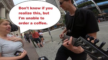 THE HORROR! Coffee Karen upset because she can