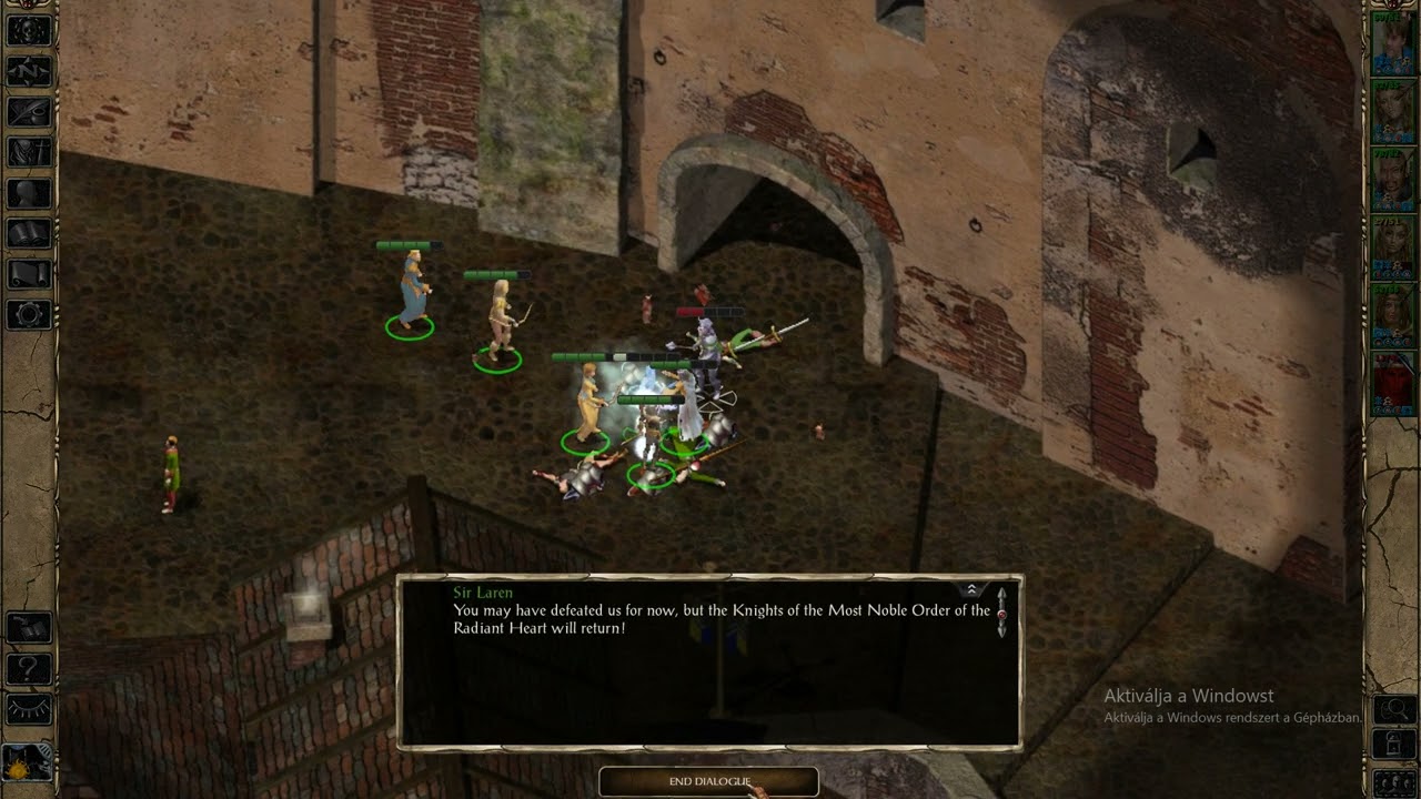 Baldur's Gate II: Shadows of Amn (Story Mode) - 26-2. Order of the Radiant Heart attack