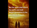 🌿 The Meek Shall Inherit the Earth 🌿