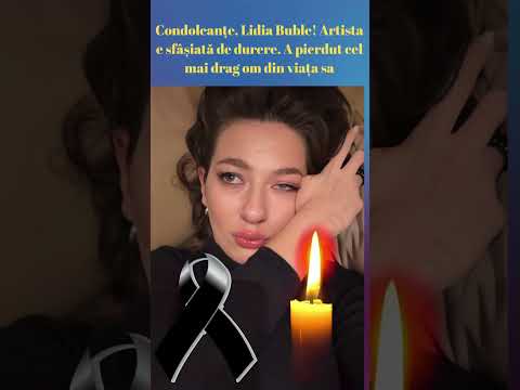 Condoleanțe Lidia Buble Artista E Sfâșiată De Durere A Pierdut Cel Mai Drag Om Din Viața Sa