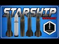 SPACEX STARSHIP VARIANTS (Breakdown)