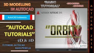 Autocad 2020 | Learn Basics SOFTWARE!!  3D ORBIT Command | Tutorial | 2019