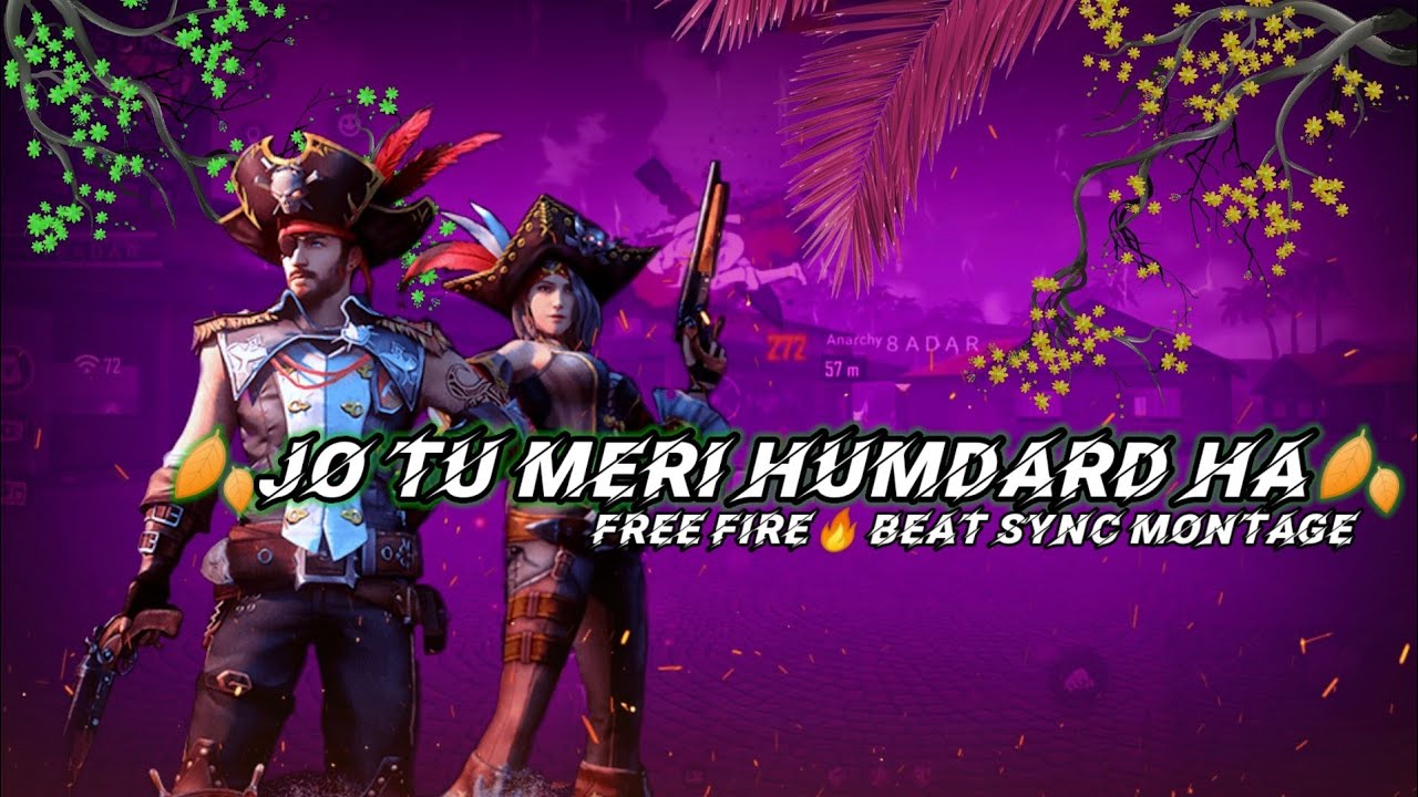 Humdard free fire montage 🎯 free fire video free fire love