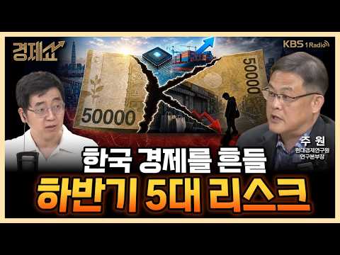 <strong>주원</strong> 현대경제연구원 연구본부장｜채상욱의 경제쇼｜KBS 260803 방송