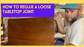 Celebrity HOW TO REGLUE A LOOSE TABLE TOP JOINT (ANTIQUE RESTORATION) Wealth