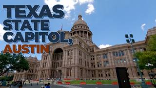 Walking Inside Texas State Capitol, Austin | Stunning Architecture | Full Walking Experience 4K