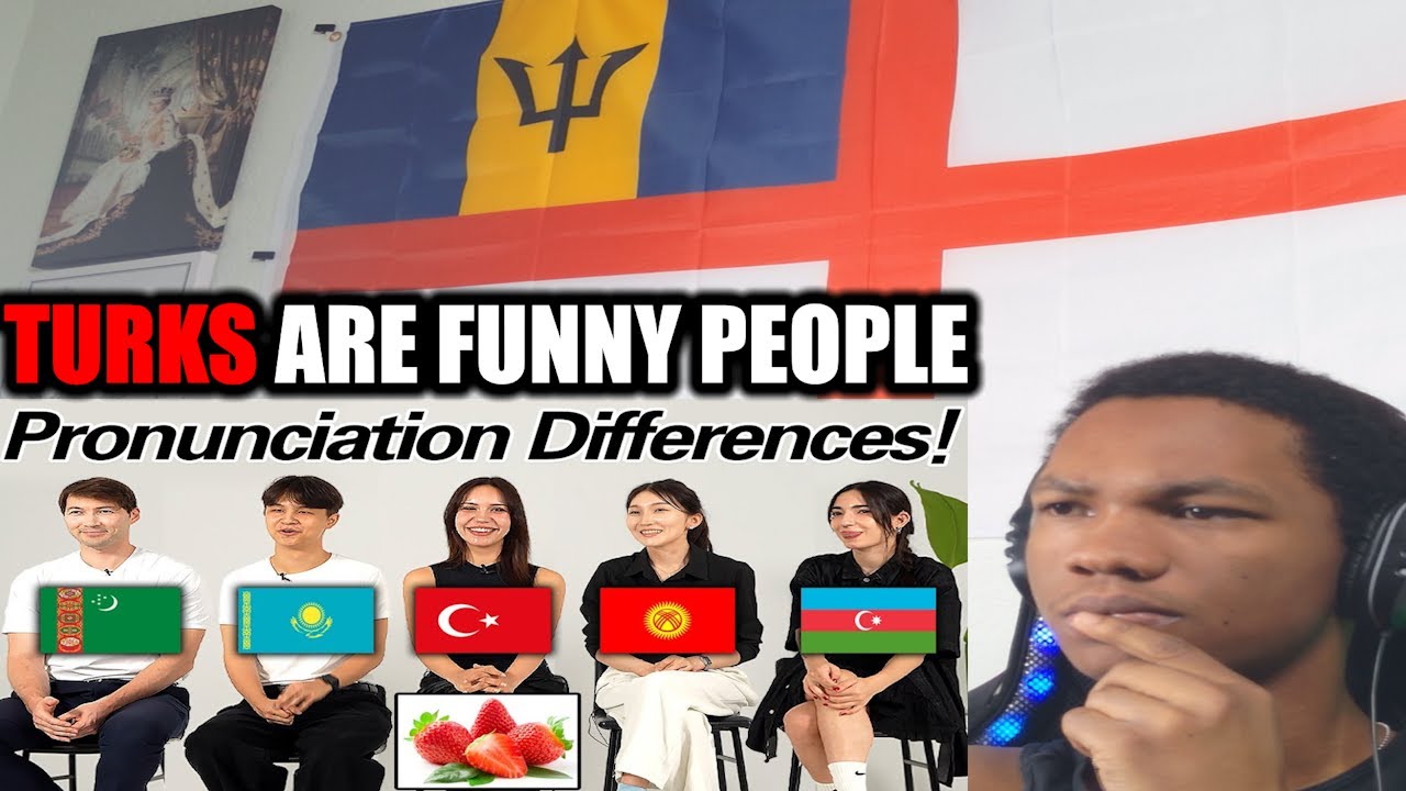 British caribbean guy react to The Sound of the Turkic Languages reaction turkish reaction turkey