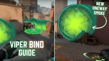 All the VIPER Lineups you need on BIND (NEW) | VALORANT