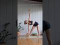 Triangle pose tips!#yoga #mobility #beginneryoga