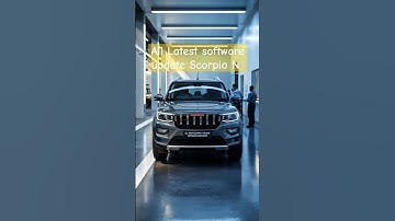 All new software update available Scorpio N 2025