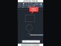 AutoCAD Tips 66 Pan Specific Distance #Shorts